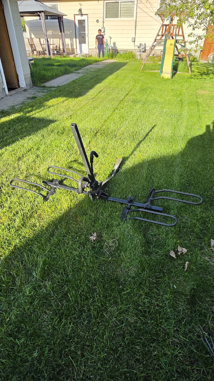 Bike Rack 1" to 2" hitch mount