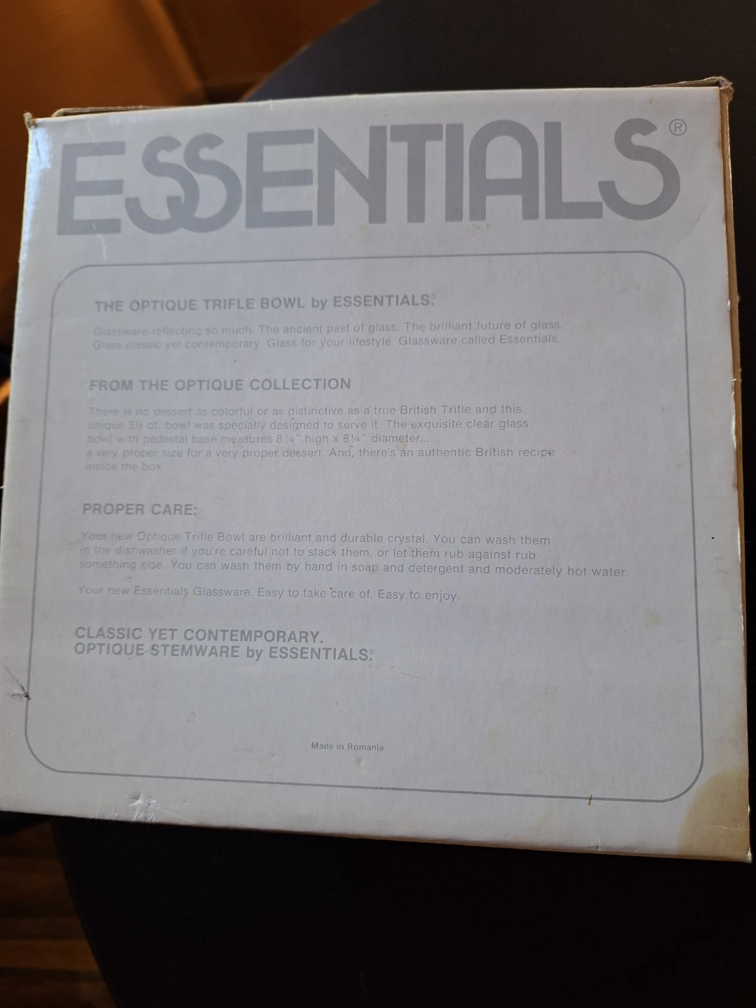 Essentials Optique Trifle Bowl - photo 5