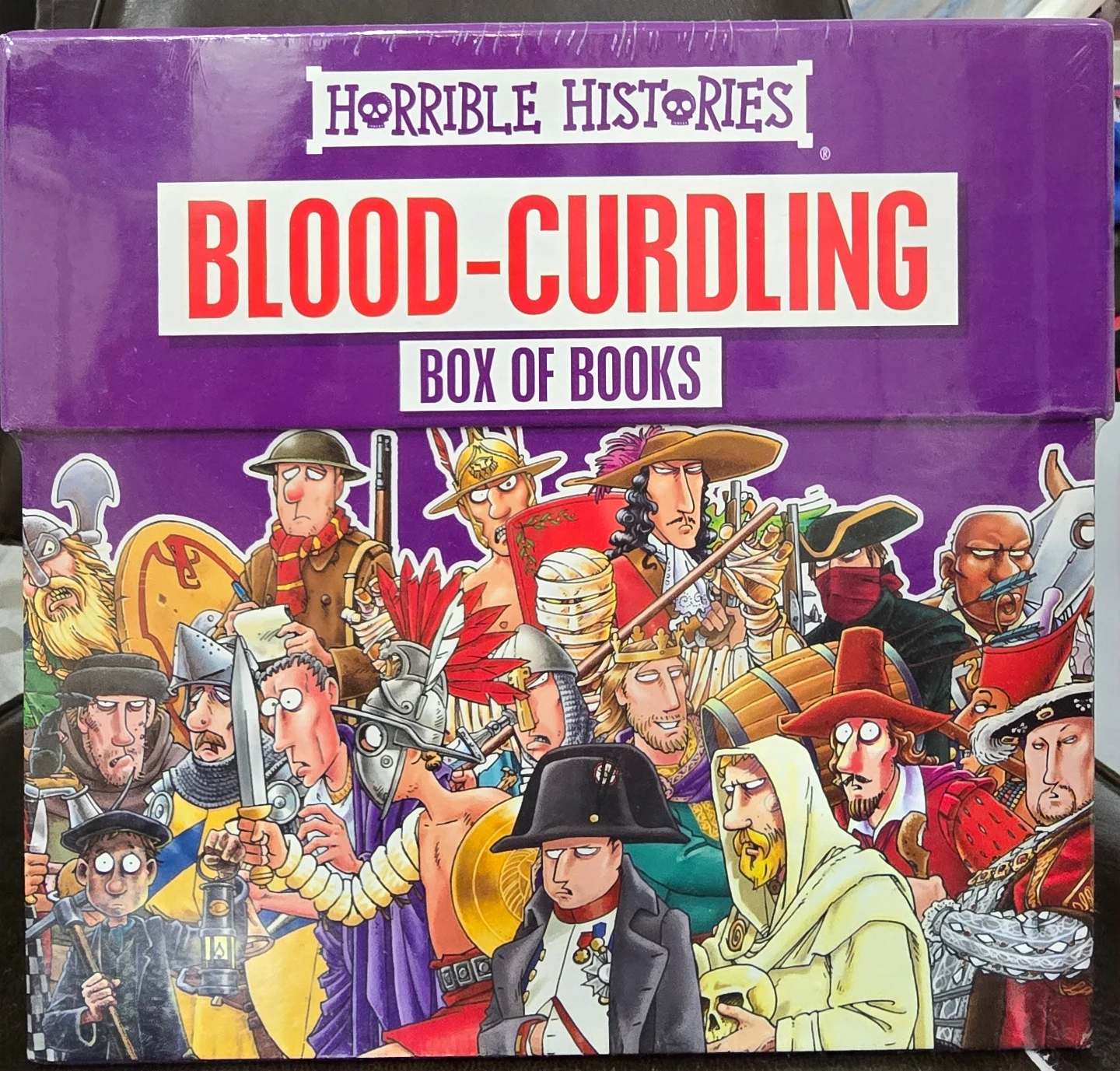 Horrible Histories Blood-Curdling Box of Books