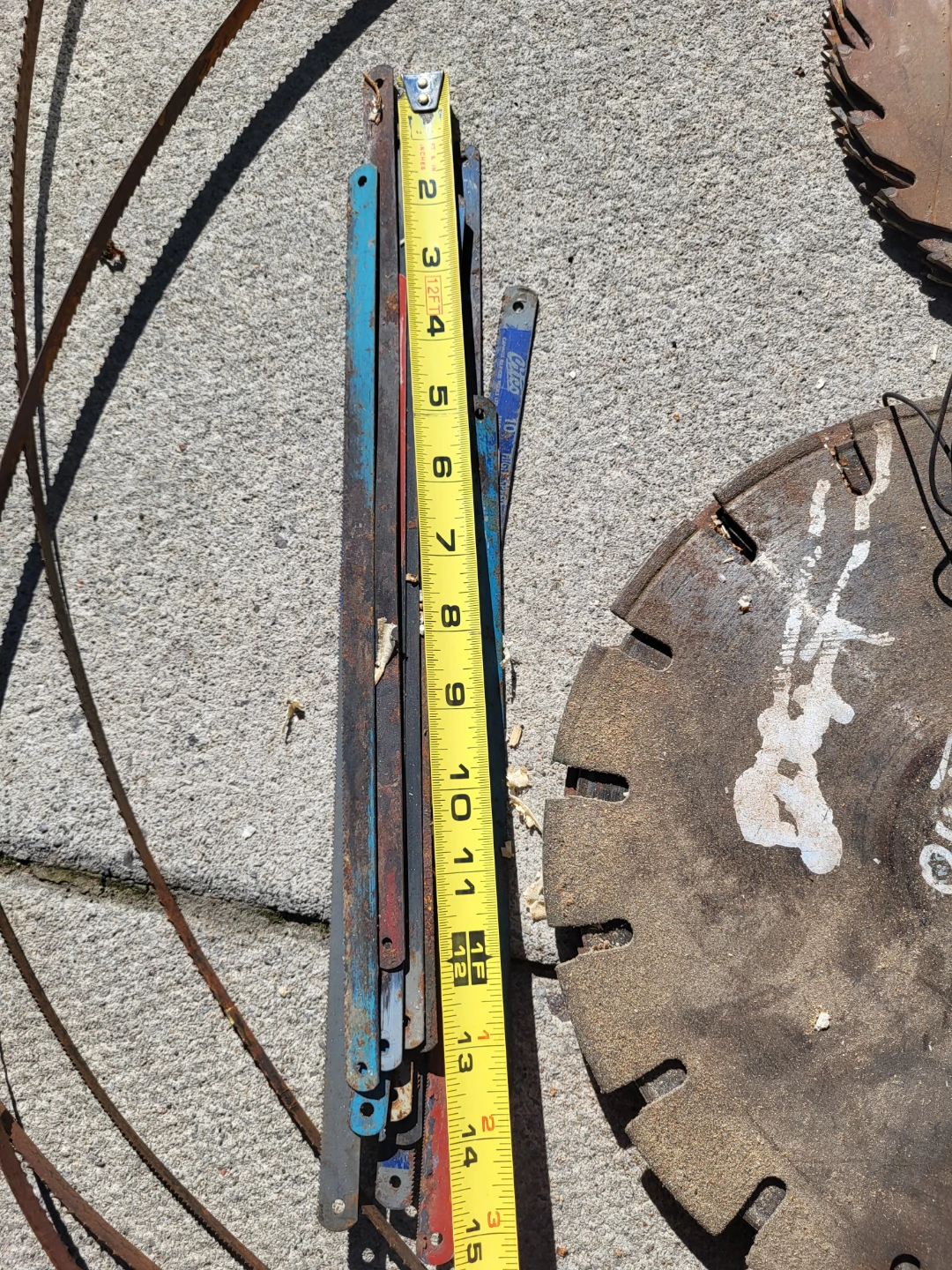 Used Saw Blades Tool: bandsaw, hack saw, circular saw - photo 5