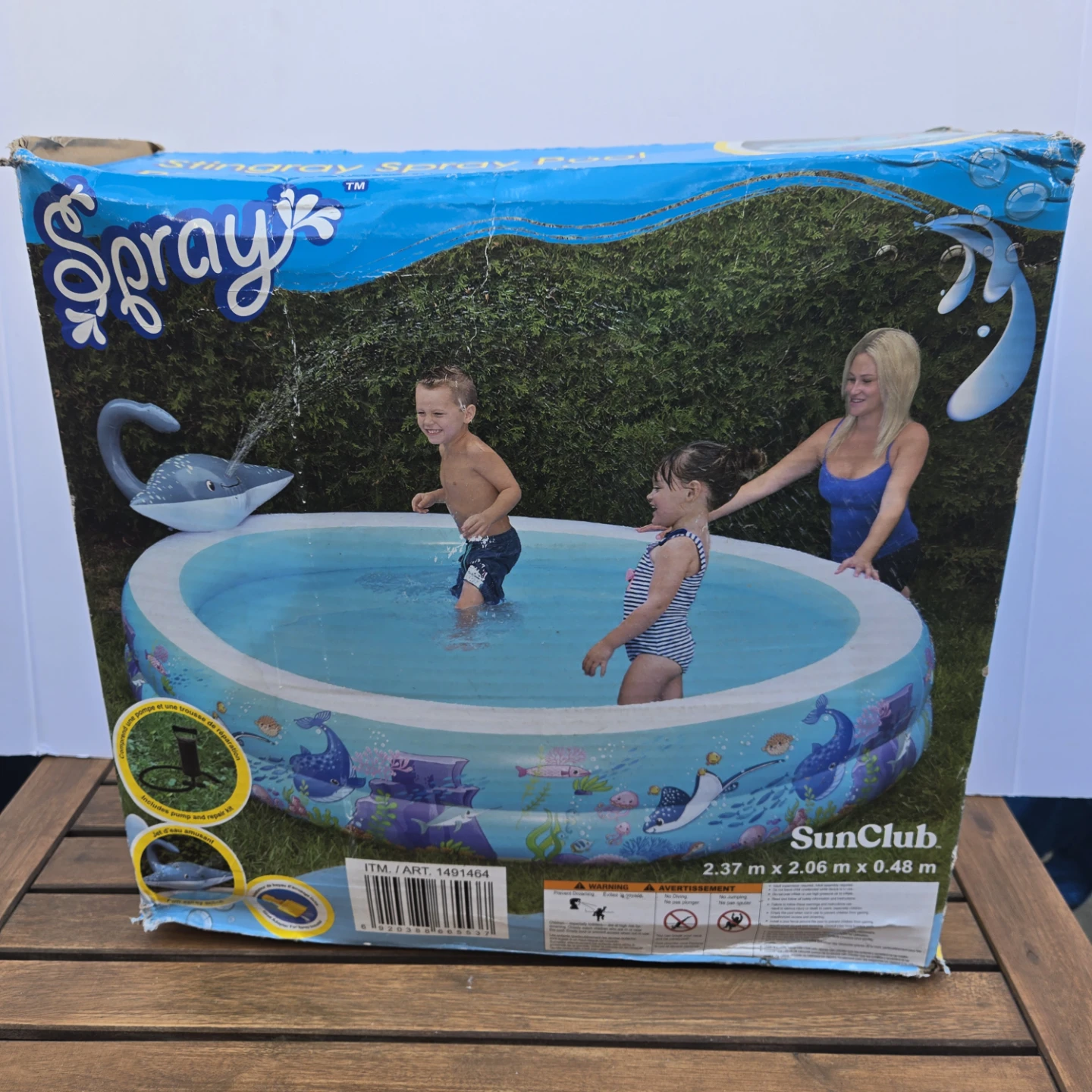 Brand new inflatable pool