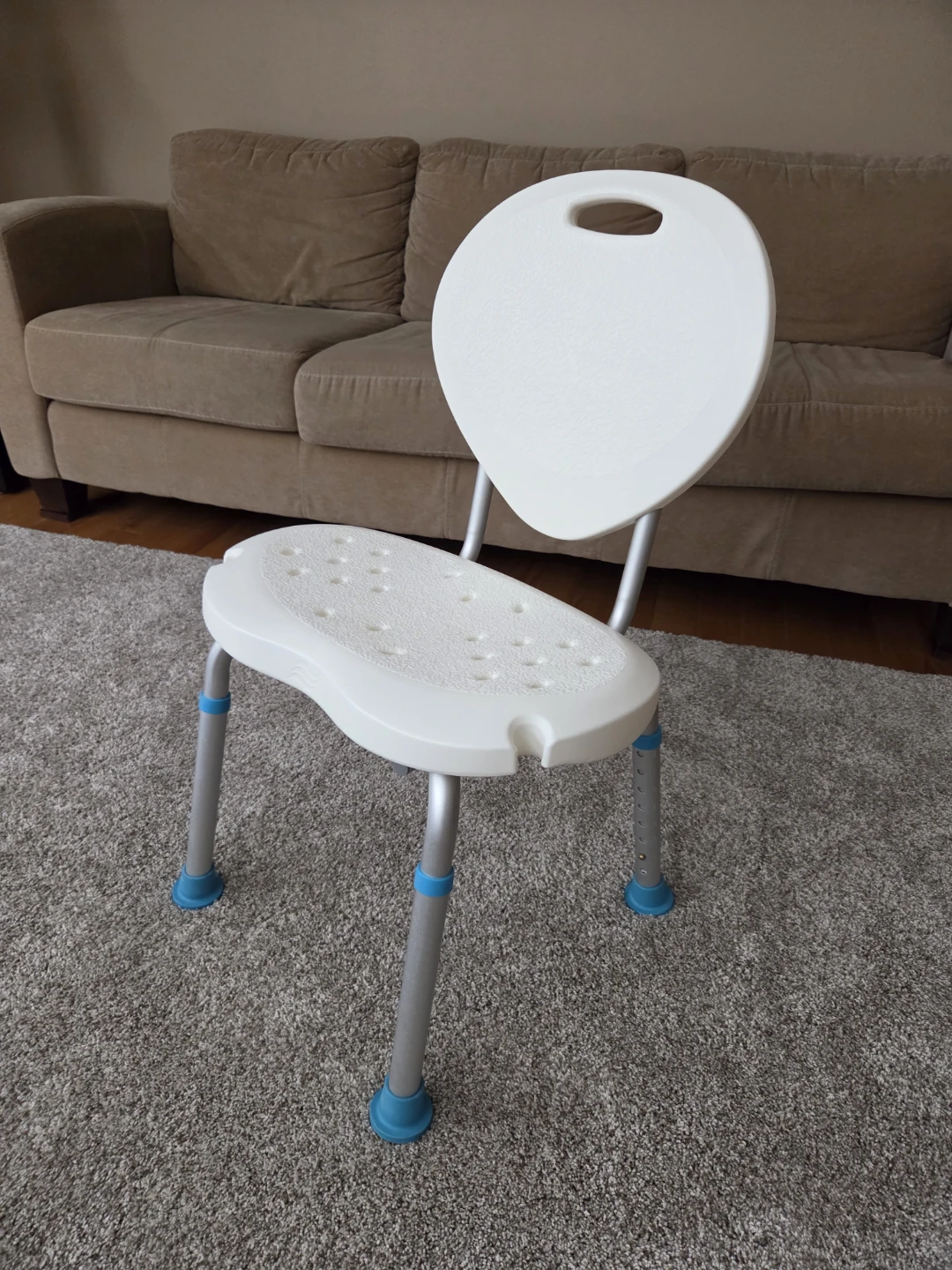 Shower Chair with Back - photo 2