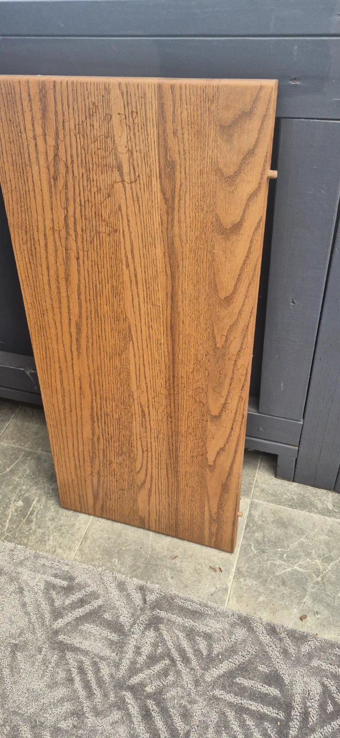 Oak Dining Table and Chairs Set - photo 2