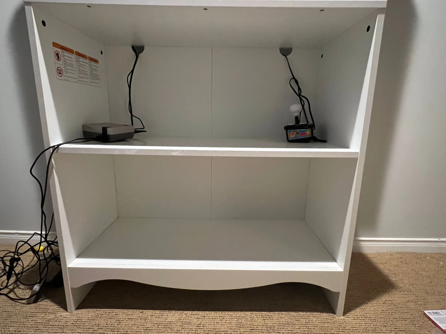 IKEA SMÅGÖRA Changing table/bookshelf, white
