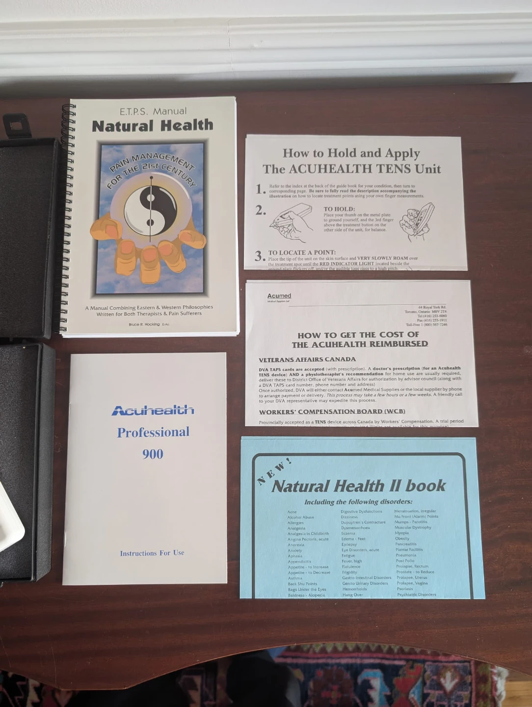 Acuhealth Professional 900 TENS Unit with Manuals - photo 3