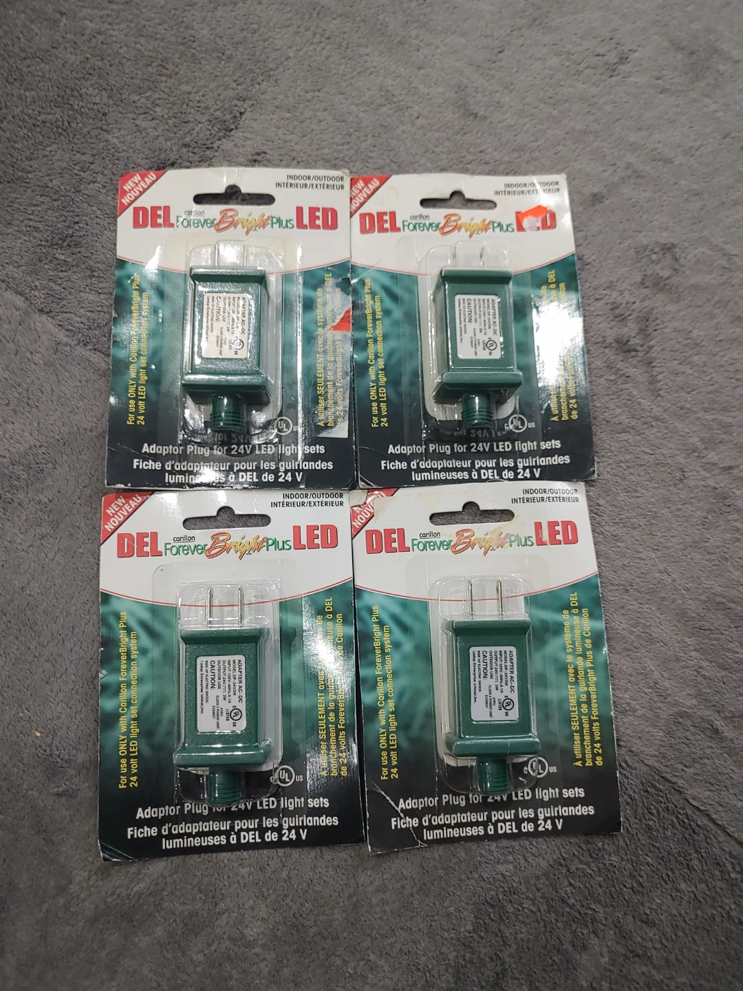 DEL Forever Bright Plus LED 24V Adaptor Plugs (4 Count)
