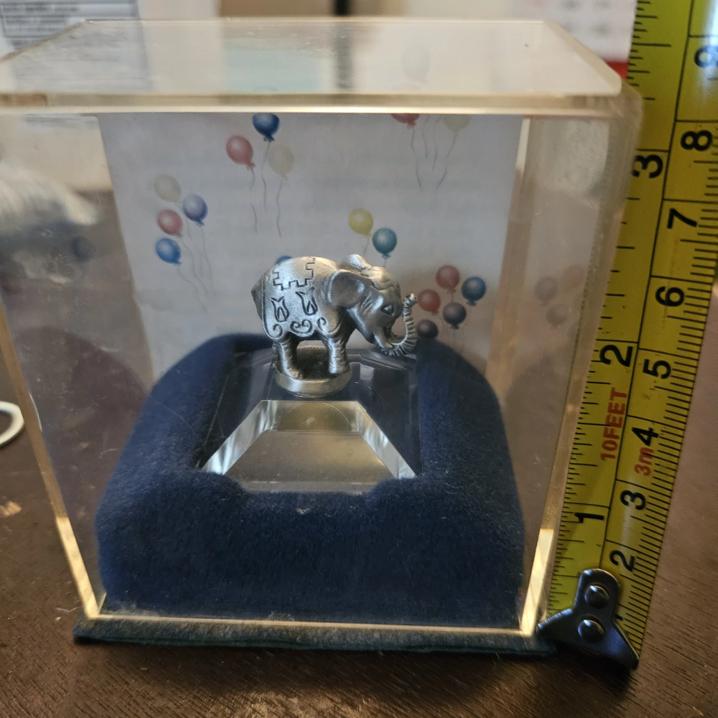 Russ Fine Pewter Collectible Center Ring Elephant - photo 3