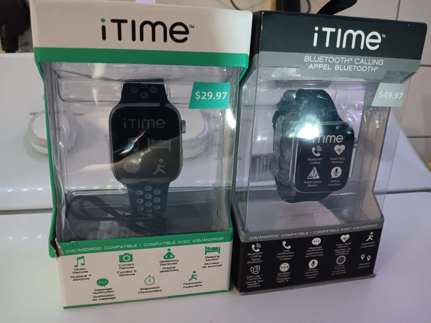 iTime Bluetooth one is 5 dollars