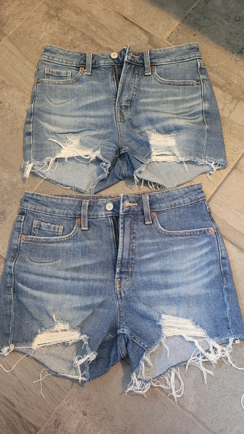 Old Navy High-Rise OG Straight Denim Shorts