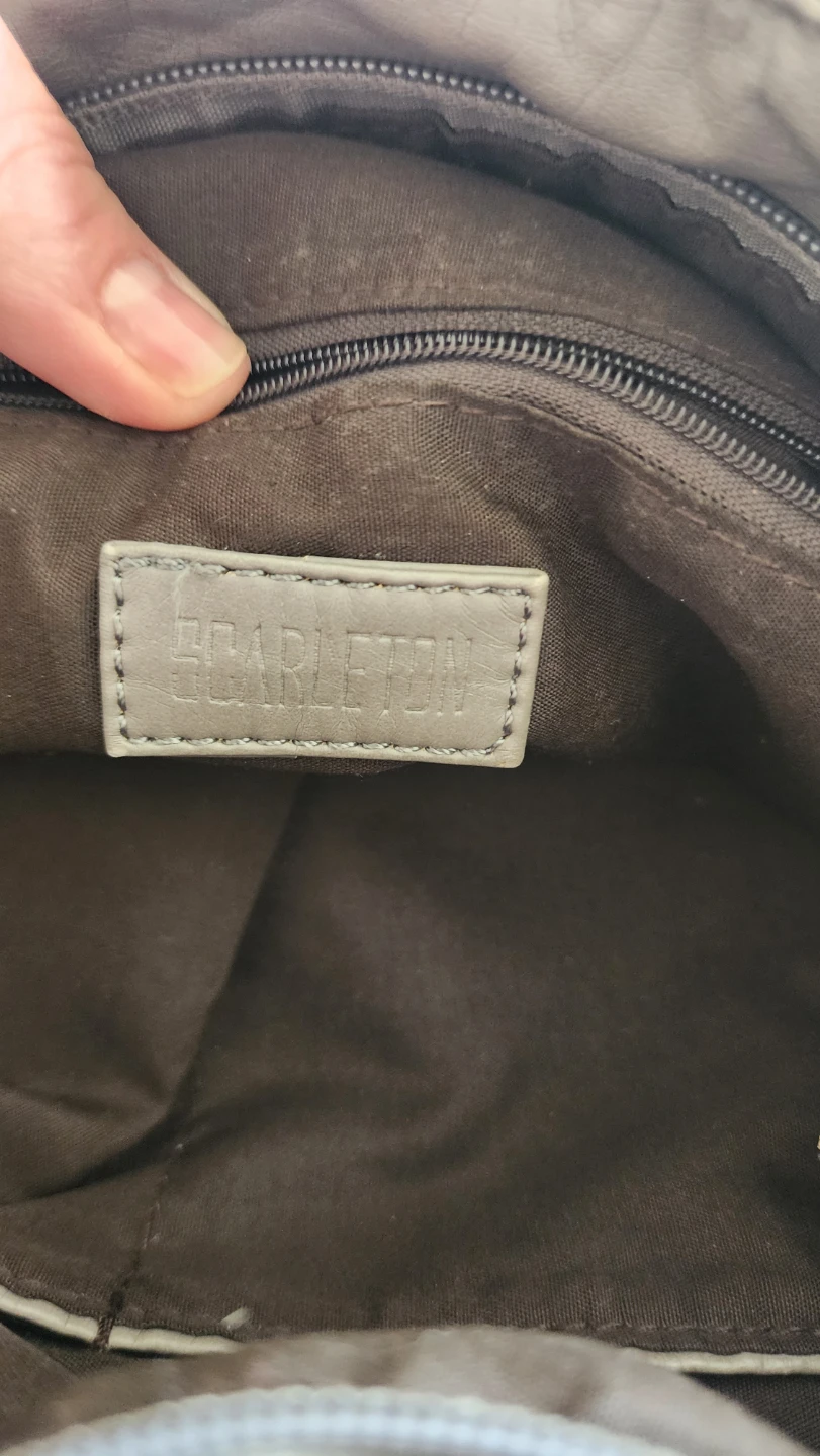 Scarleton Grey Faux Leather Crossbody Bag - photo 2