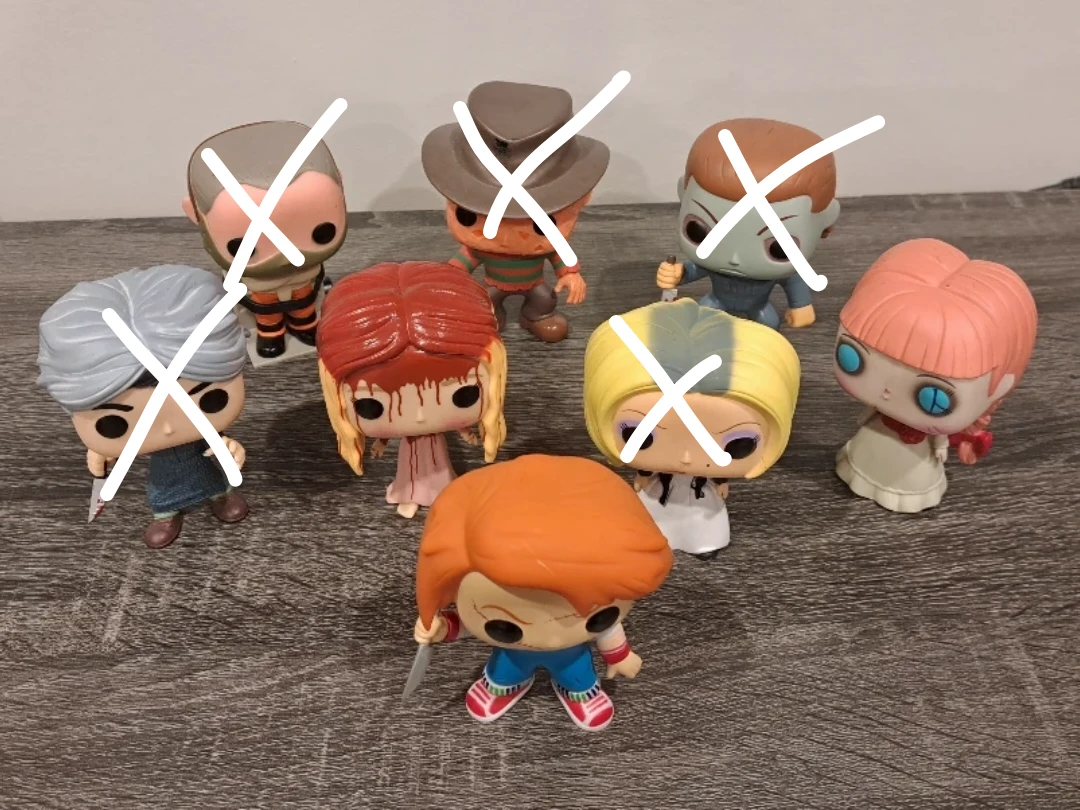 😱 Horror 👻 Scary 😨 Frightening 🎃 Halloween Funko Lot - photo 5