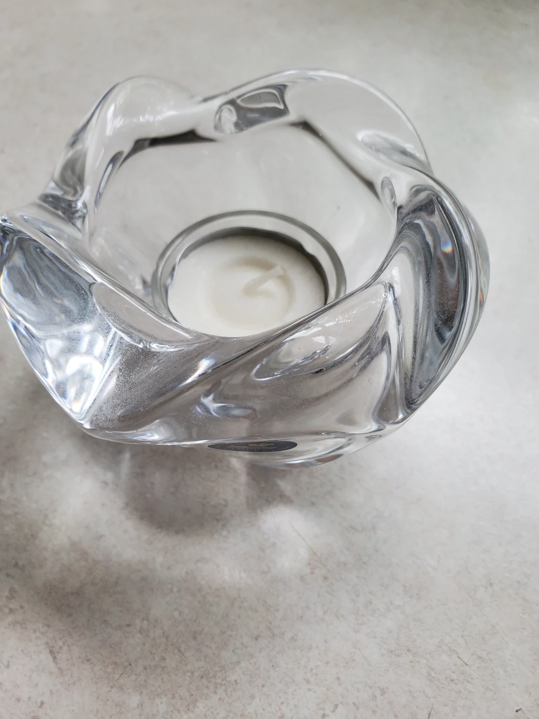 Royal Copenhagen Crystal Candle Holder - photo 4