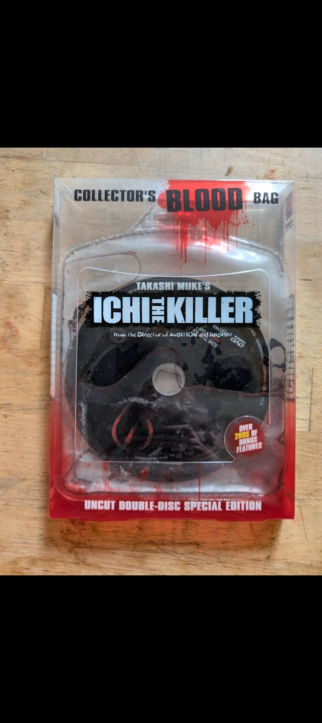 Takashi Miike's Ichi the Killer Blood Bag Special Edition DVD