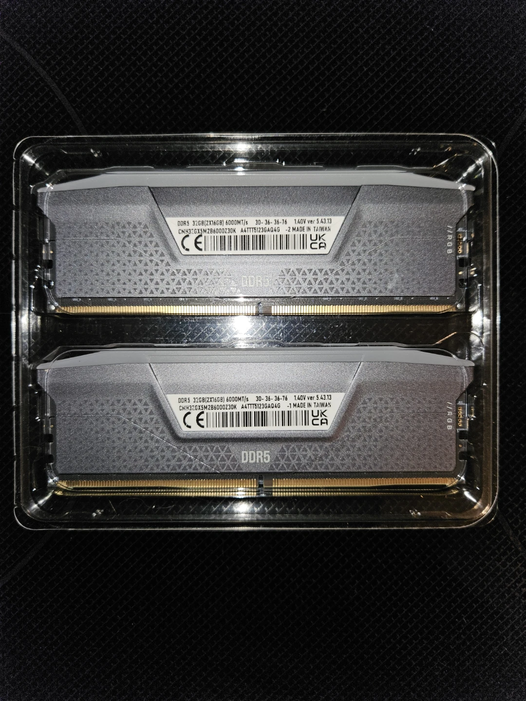 Corsair Vengeance RGB DDR5 32GB (2x16GB) 6000MHz RAM - photo 2
