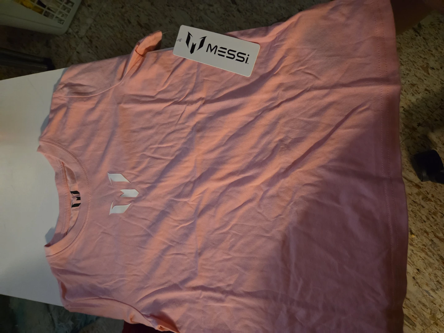 Messi Kids T-Shirt L/G/G (10/12) Pink
