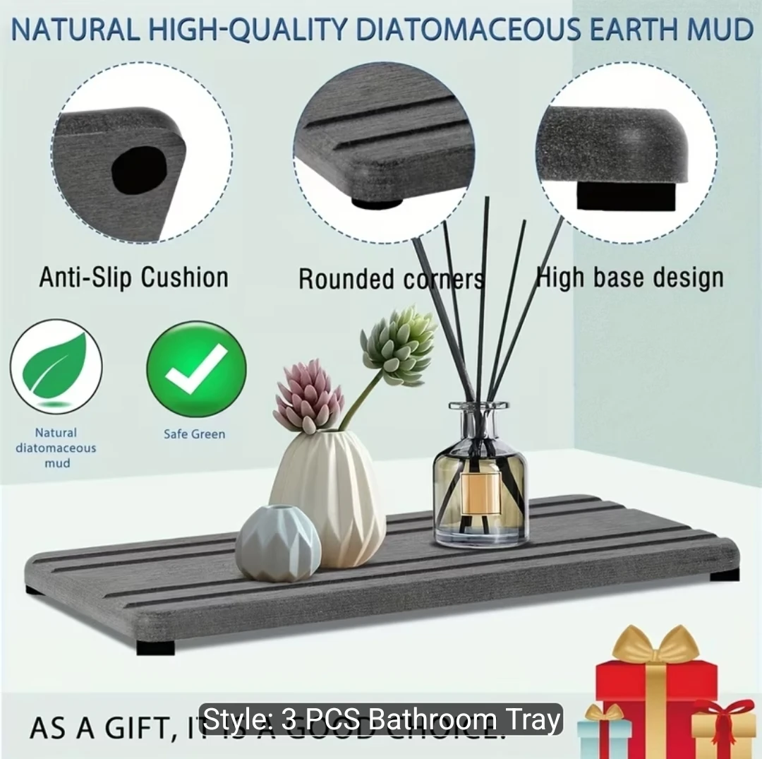 Stone Tray Set - 3 Piece - photo 3