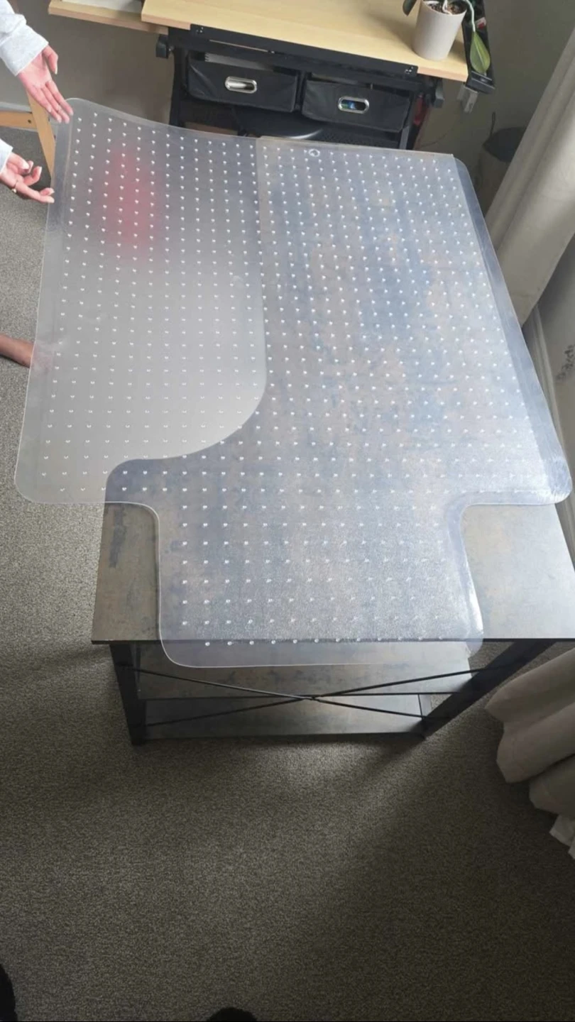Clear Office Chair Mat for Carpet