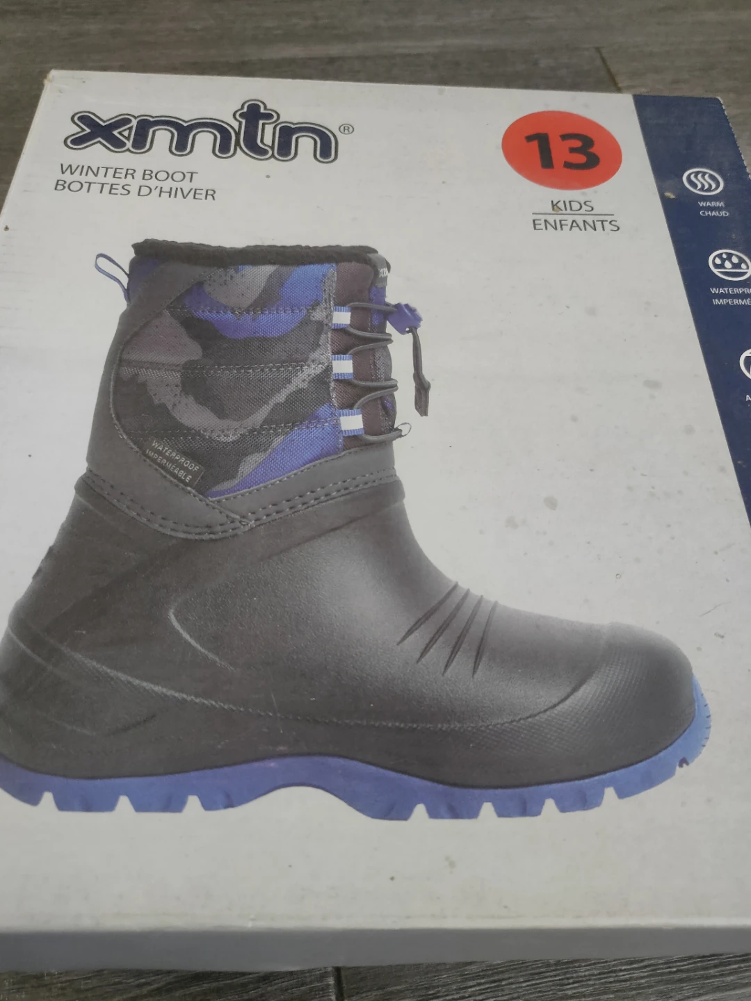 MOS : Boys Kamik Winter Boots size- 13 - photo 4