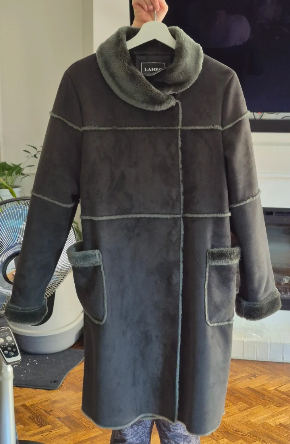 LAMER SHEARLING COAT