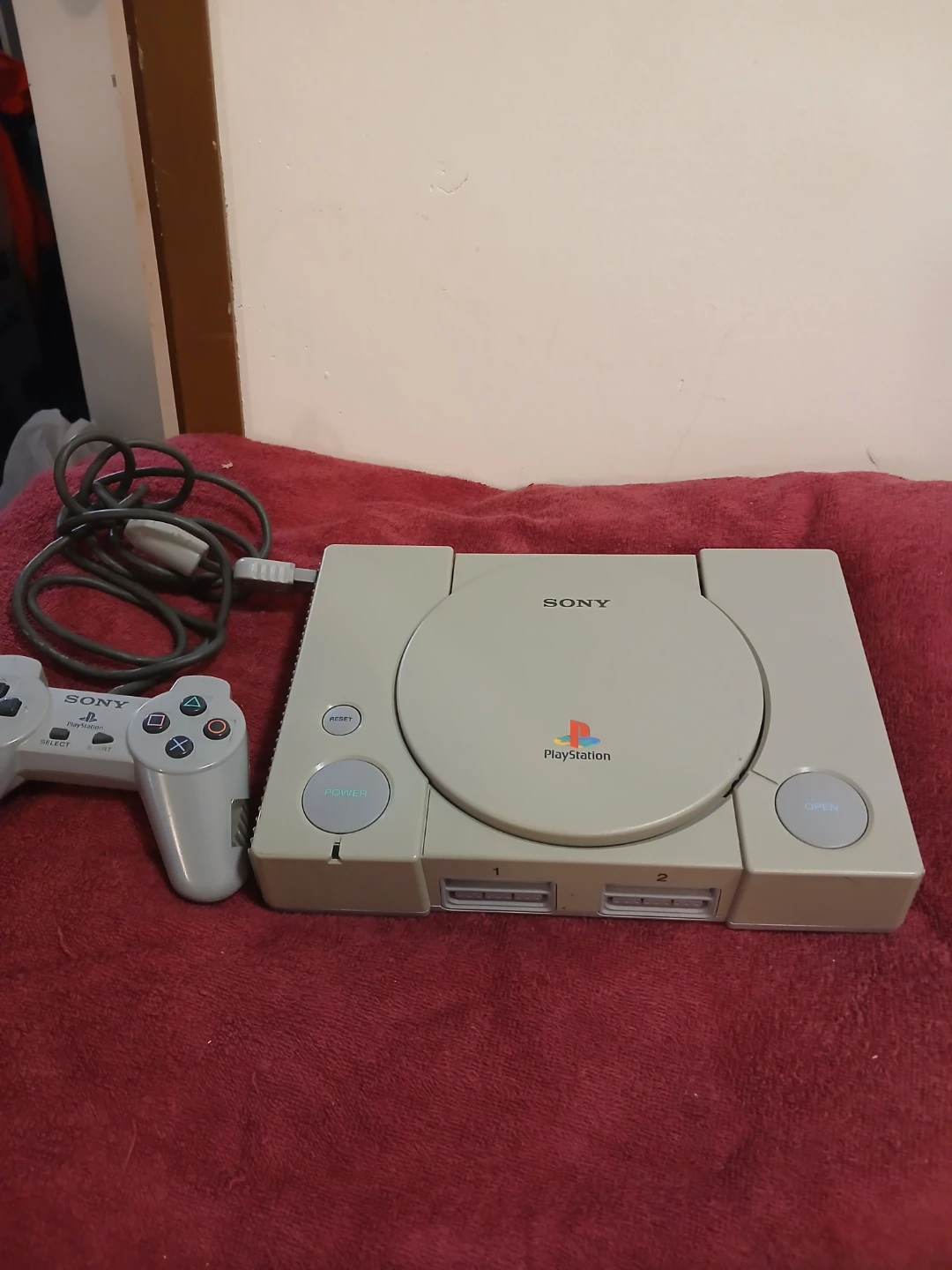 Sony PlayStation 1 Console with Controller