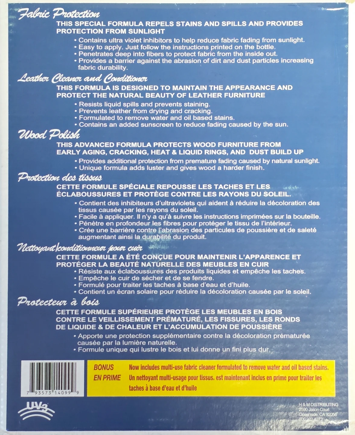 UV3 Complete Furniture Care Package - photo 4