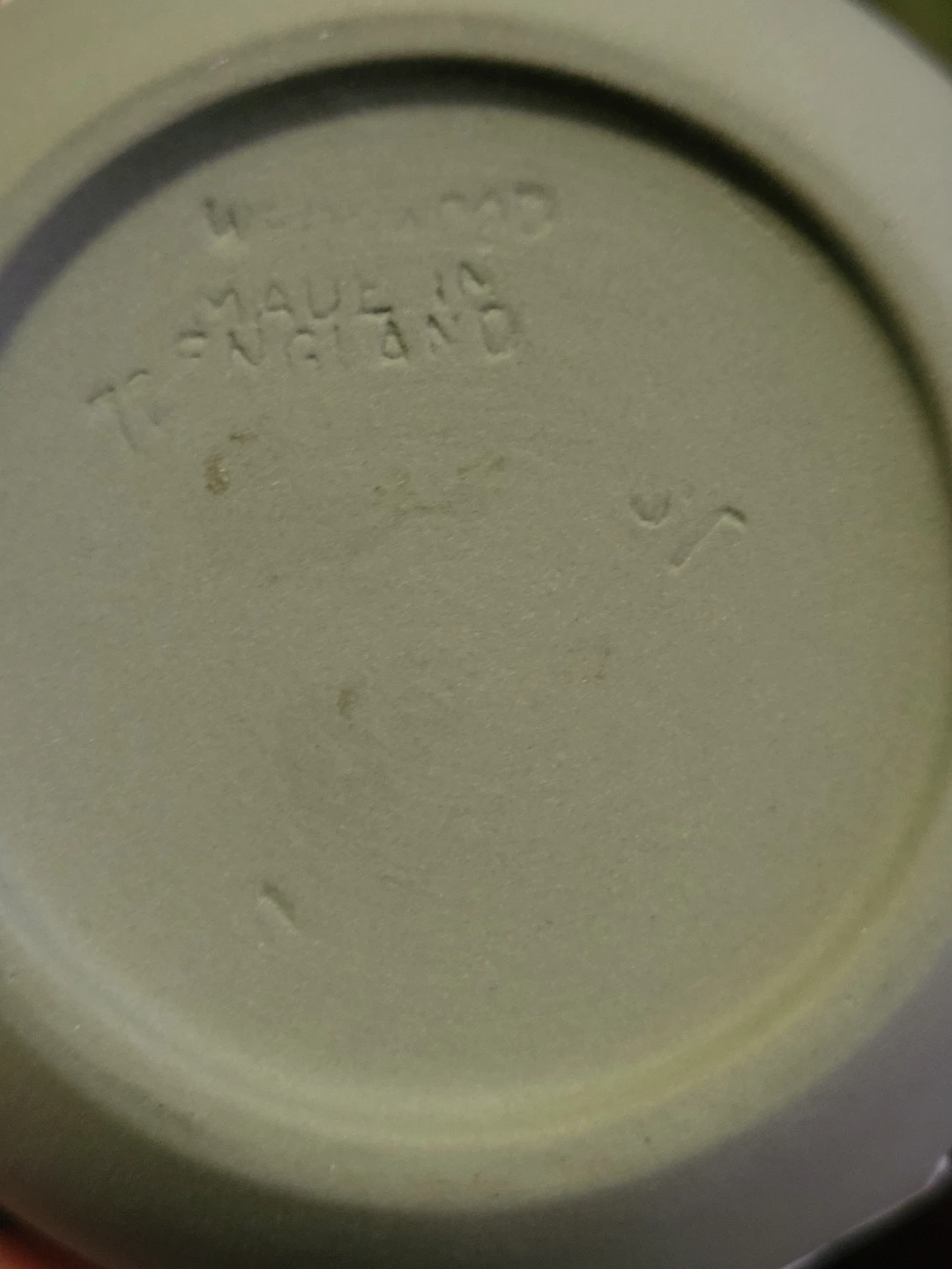 Sage Green Wedgwood Jasperware Vase - photo 5