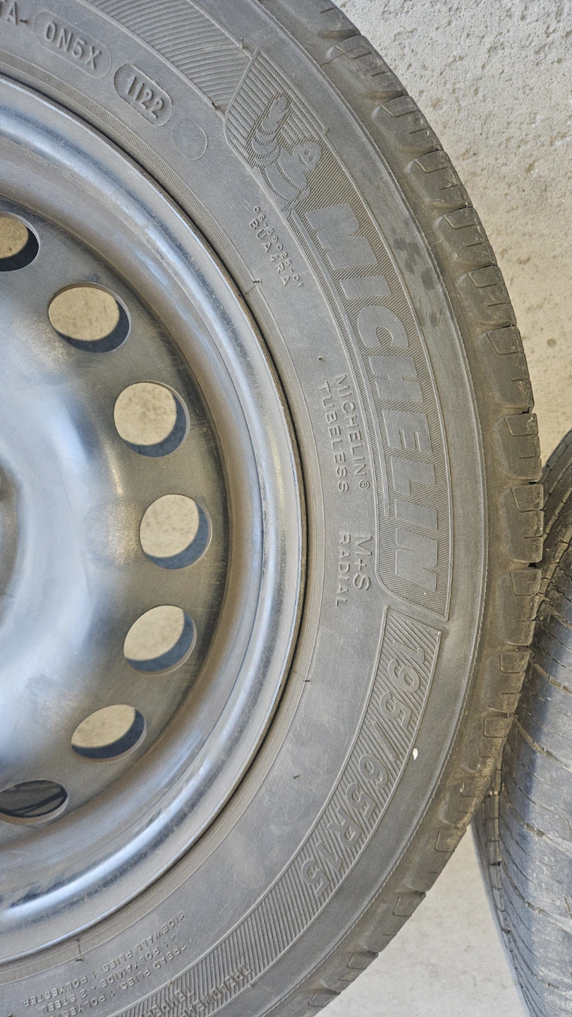 Michelin M+S Tires with Rims