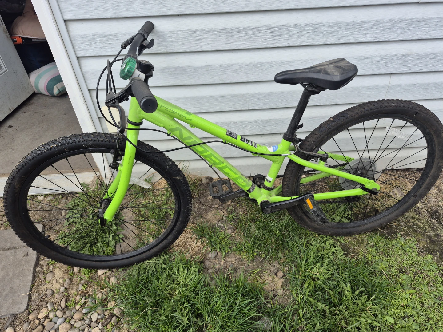 Nordic Storm 24" Wheel Bike - Green