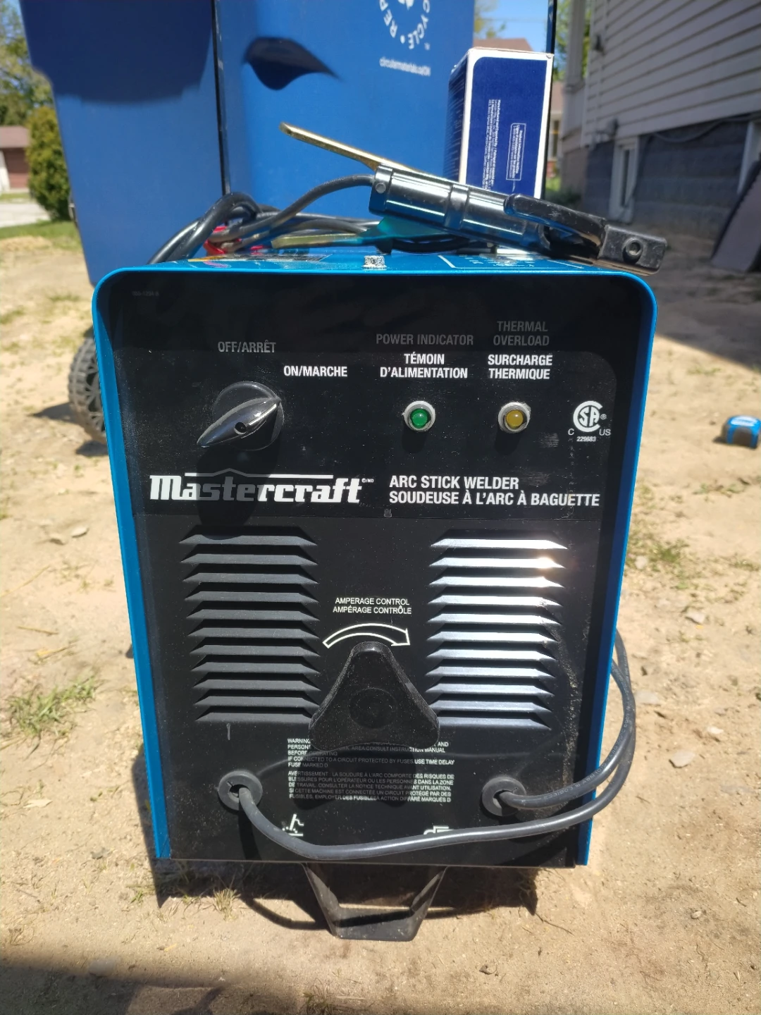 Mastercraft Arc Stick Welder - photo 4