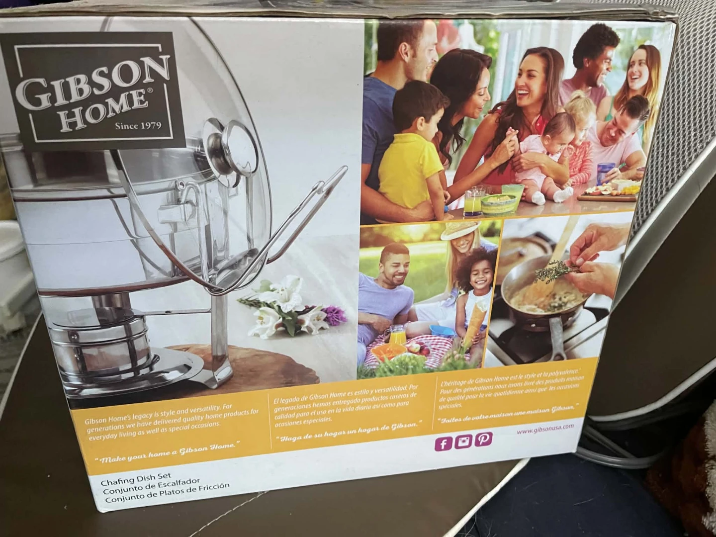 Gibson Home Langston Chafing Dish Set - photo 5
