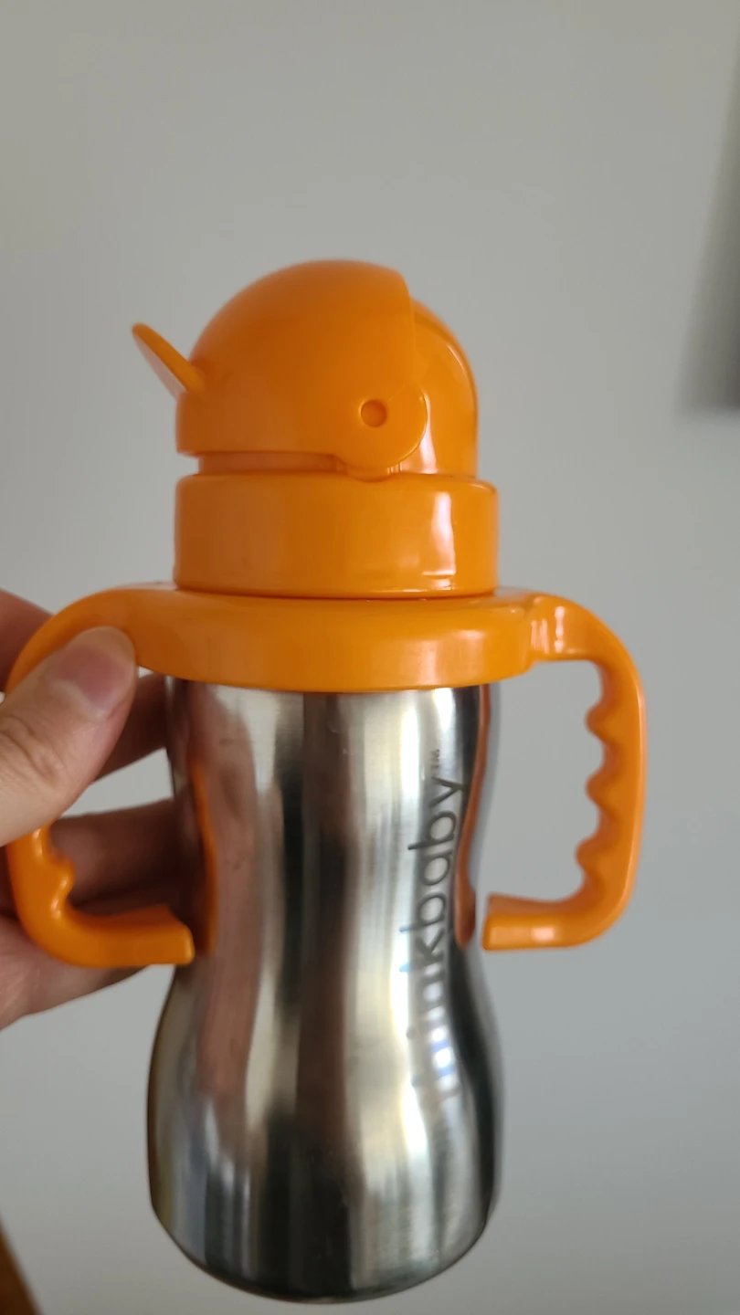Thinkbaby Stainless Steel Sippy Cup Orange - photo 2
