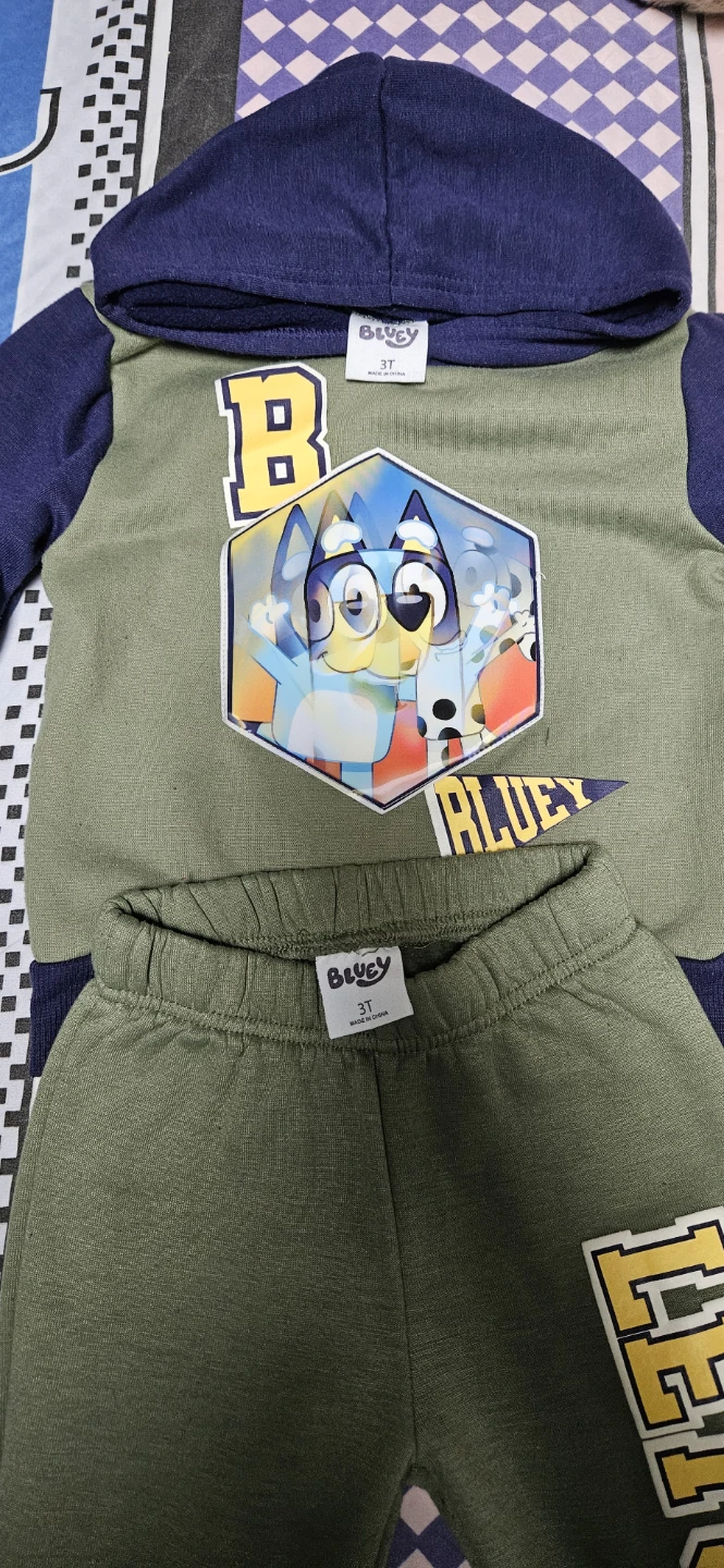 Bluey 3T Hoodie and Pants Set - photo 2