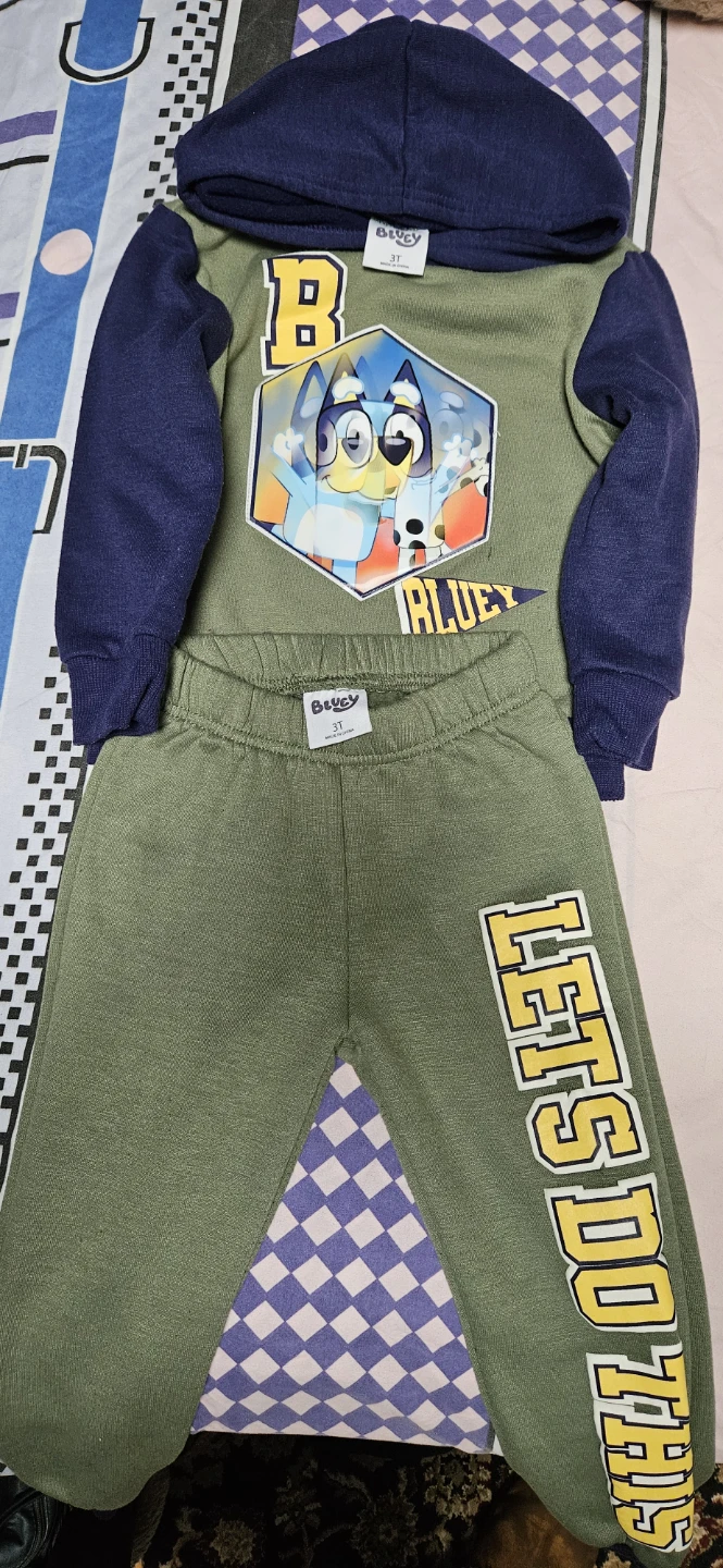 Bluey 3T Hoodie and Pants Set - photo 4