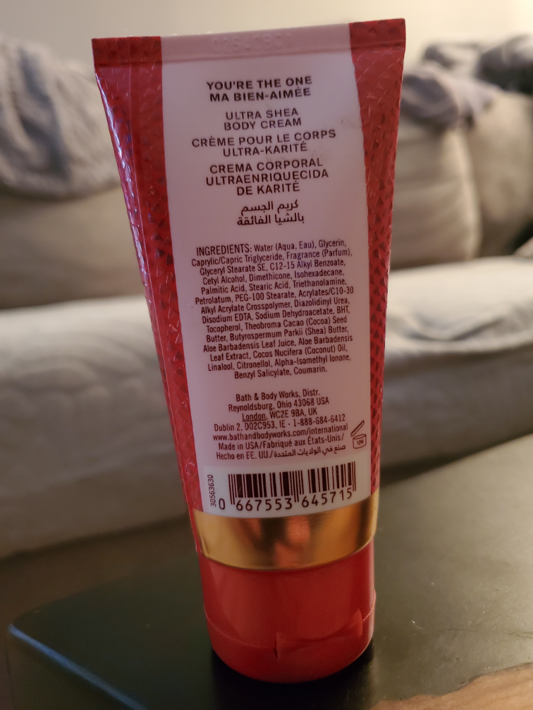 Bath & Body Works You're the One Ultra Shea Body Cream 7.0 oz - photo 2