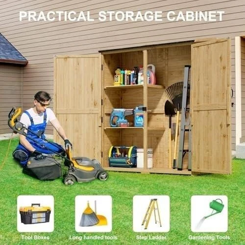 Outdoor Storage Shed Cabinet - photo 2