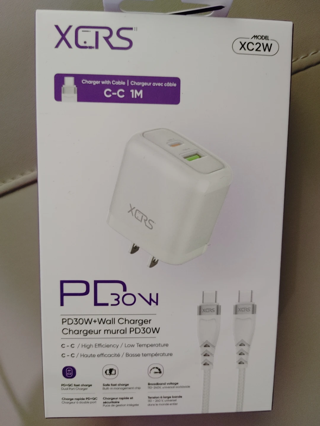 🧡BRAND NEW 30 WATT WALL CHARGER & CABLE