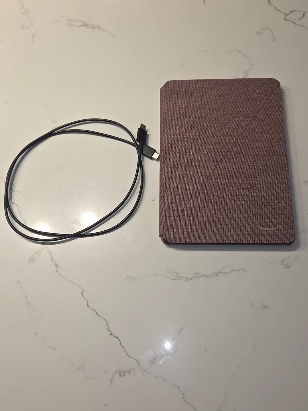 Amazon Fire HD 8 Tablet with Pink Case