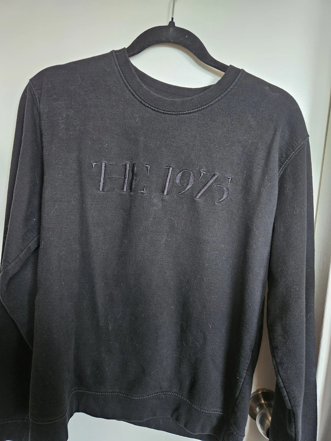 The 1975 Black Crewneck Sweatshirt