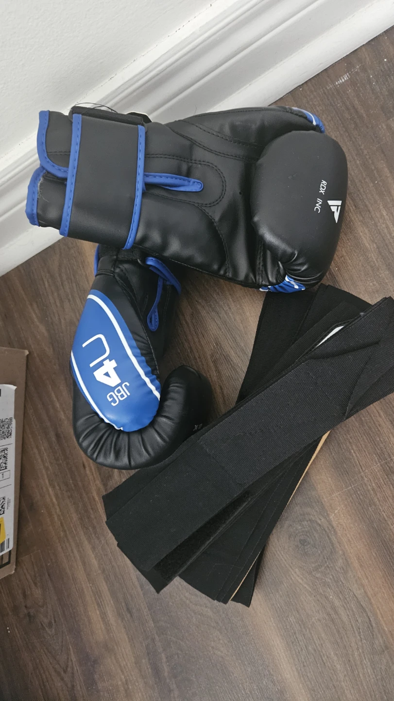 RDX Boxing Gloves with Hand Wraps - photo 2