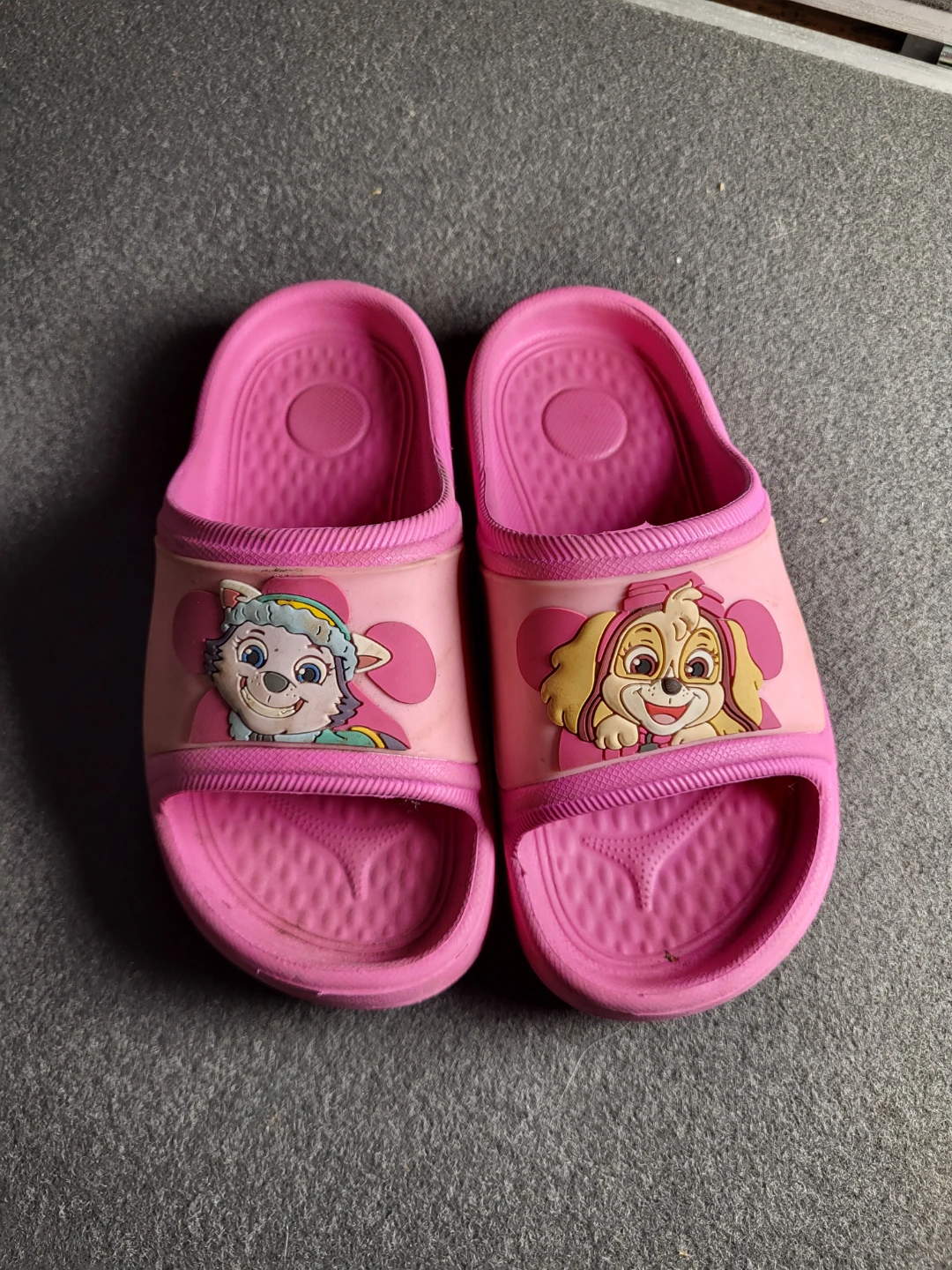 Paw Patrol Pink Slide Sandals Toddler Size 8 (27)