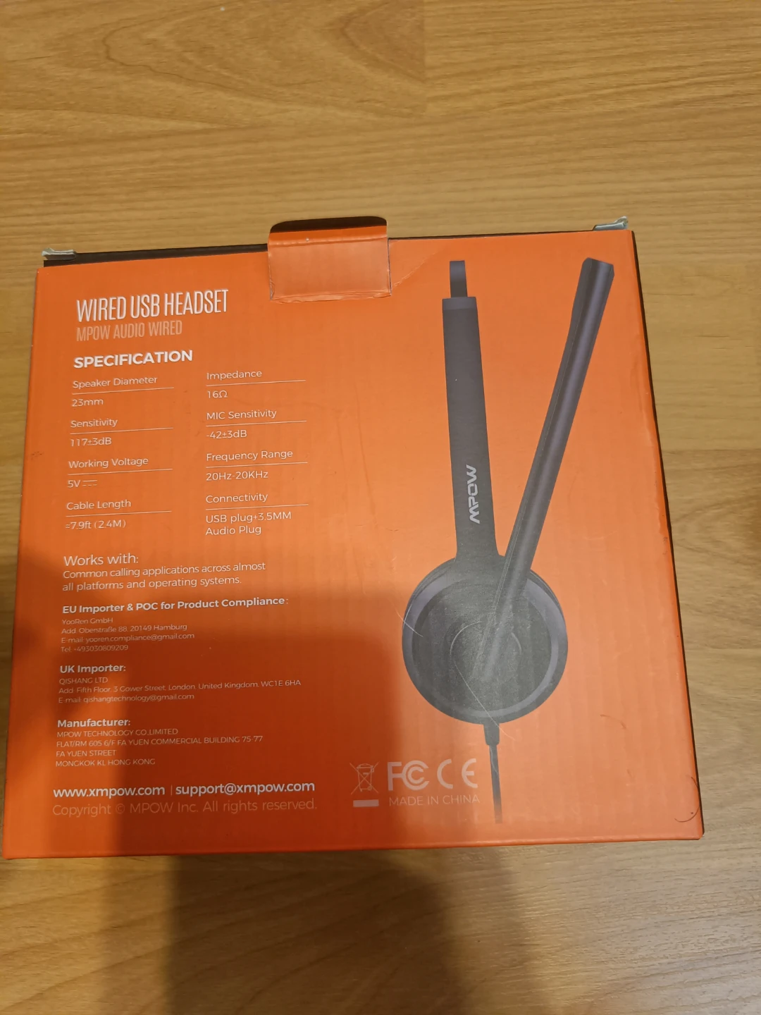 MPOW Wired USB Headset BH325A - photo 3