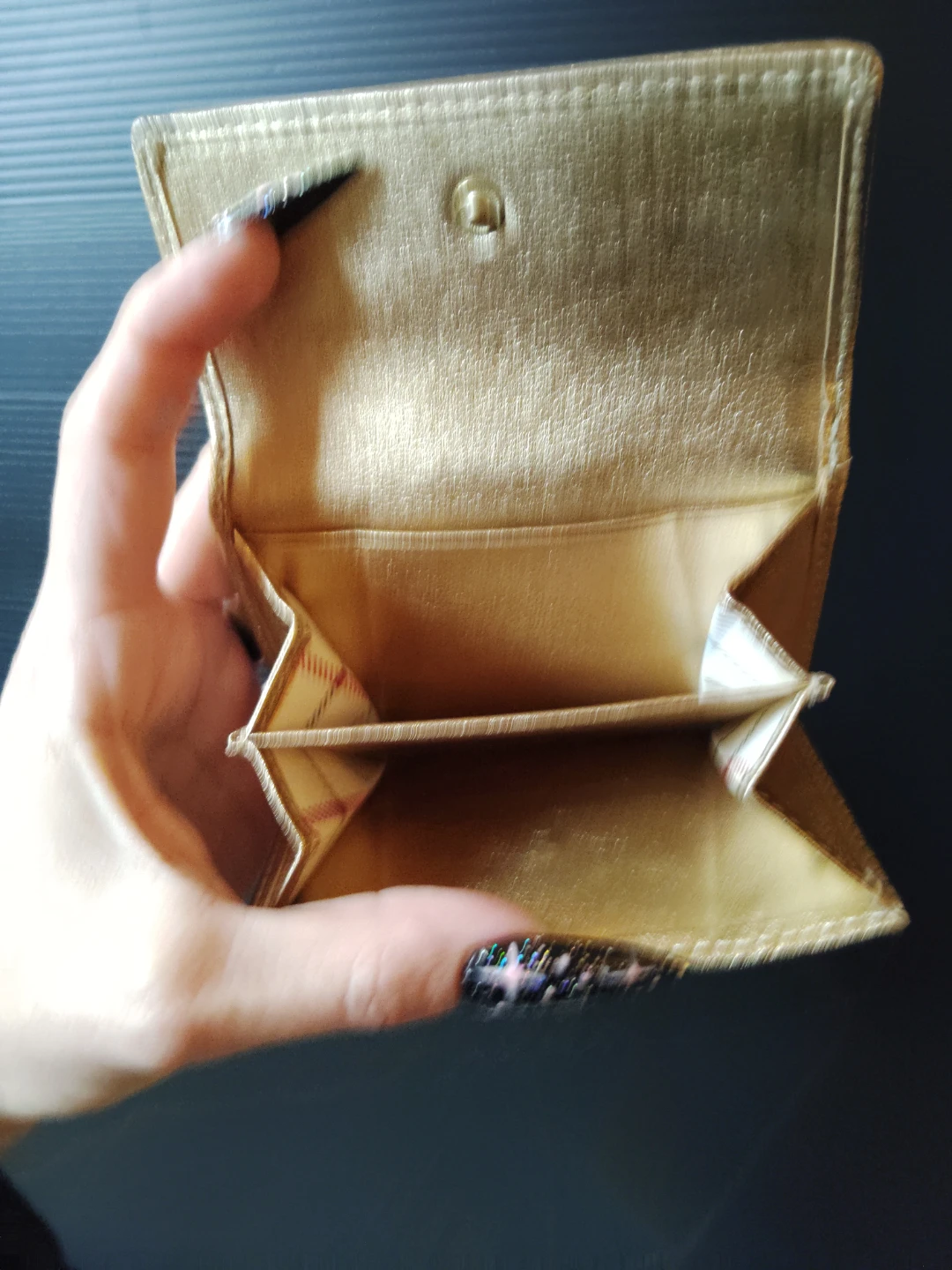 Coach Monogram bifold Wallet Gold - photo 3