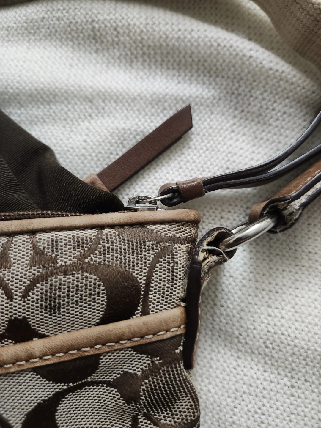 Coach Monogram Canvas Crossbody Bag - photo 4