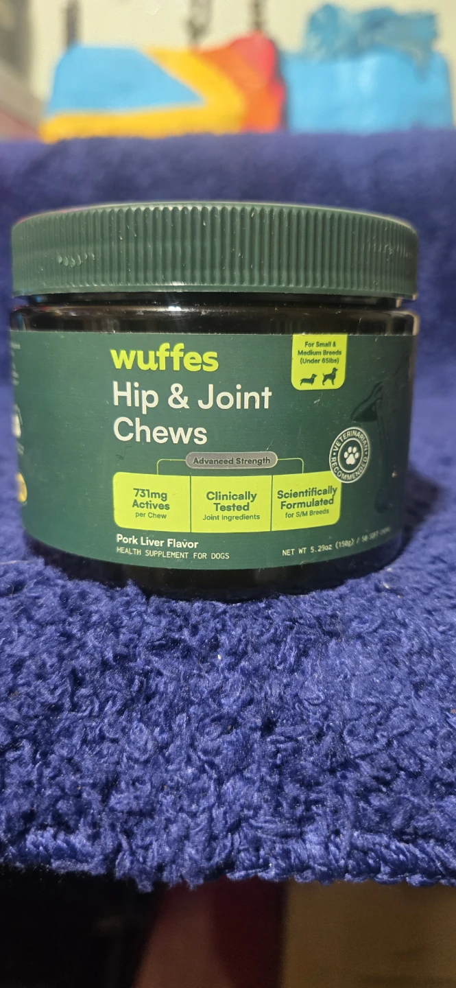 Wüffes Hip & Joint Chews for Small/Medium Dogs