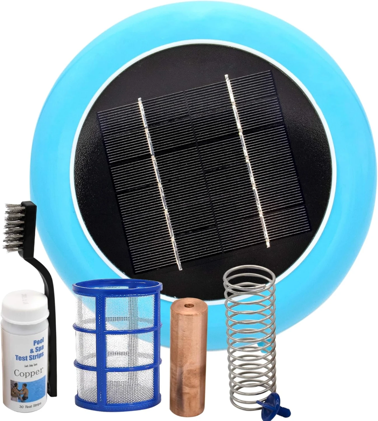 Pool Ionizer - Solar Powered, Blue