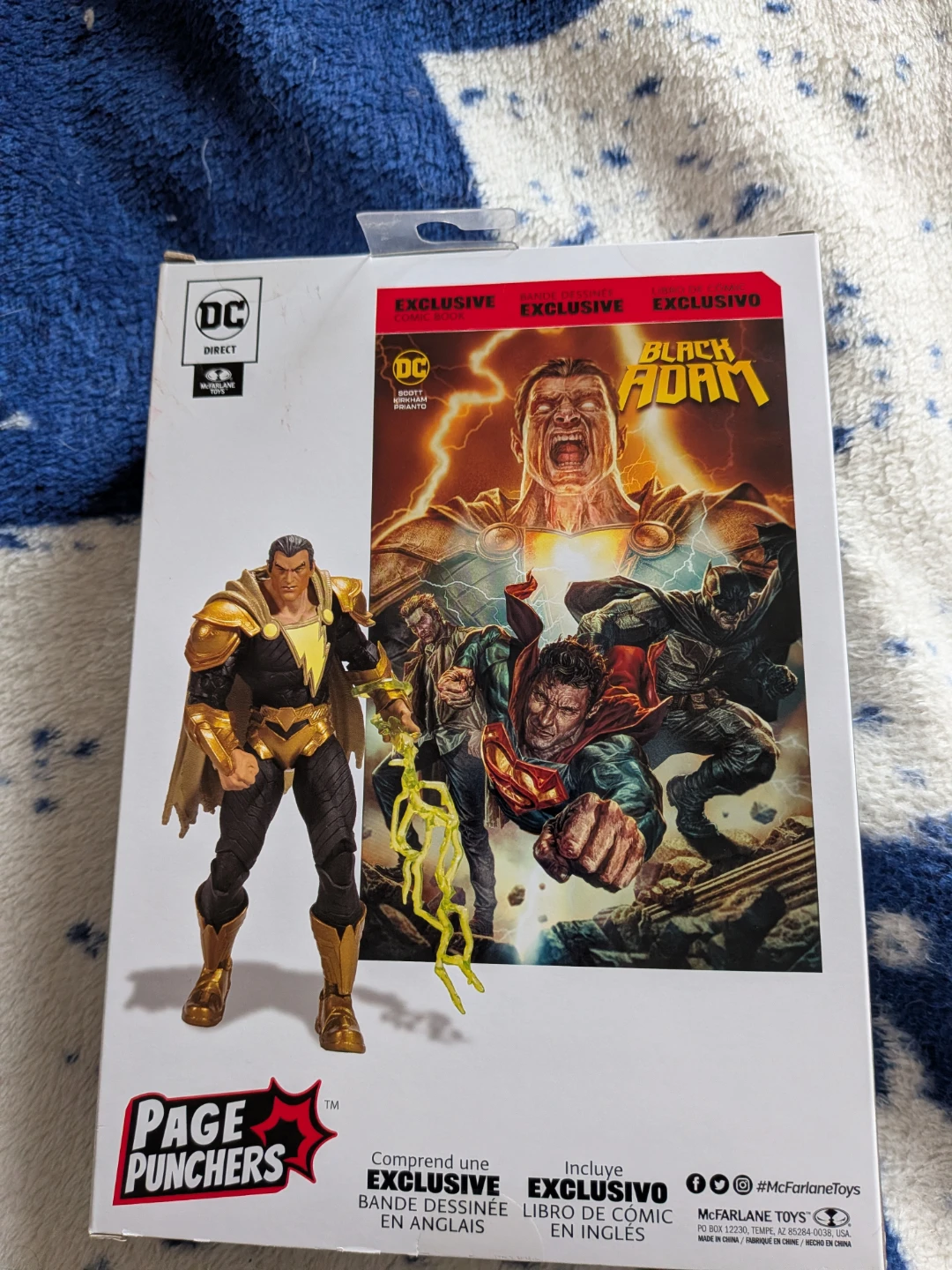 DC Direct Black Adam Page Punchers Action Figure with Comic - photo 5
