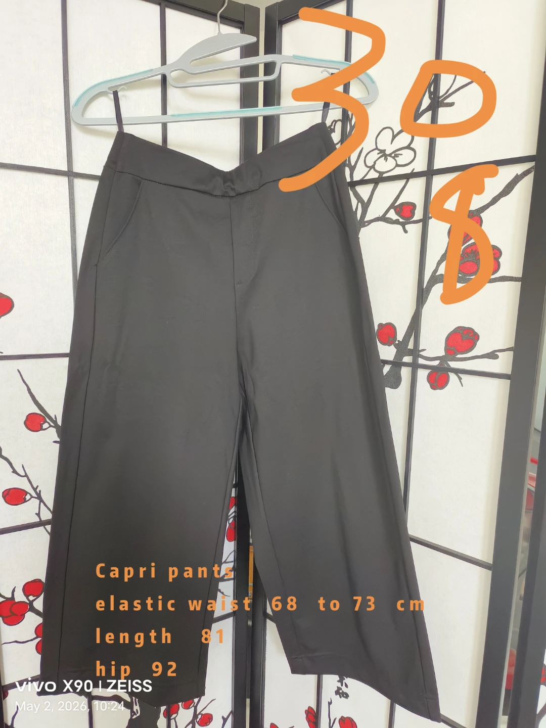 Black Capri Pants