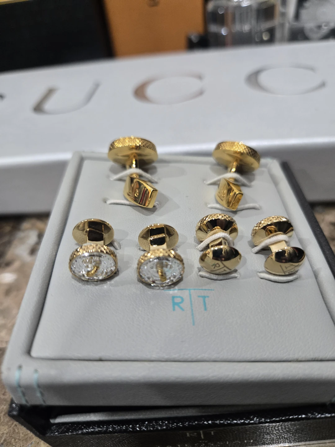 Harry Rosen Cufflinks and Studs Set - photo 3