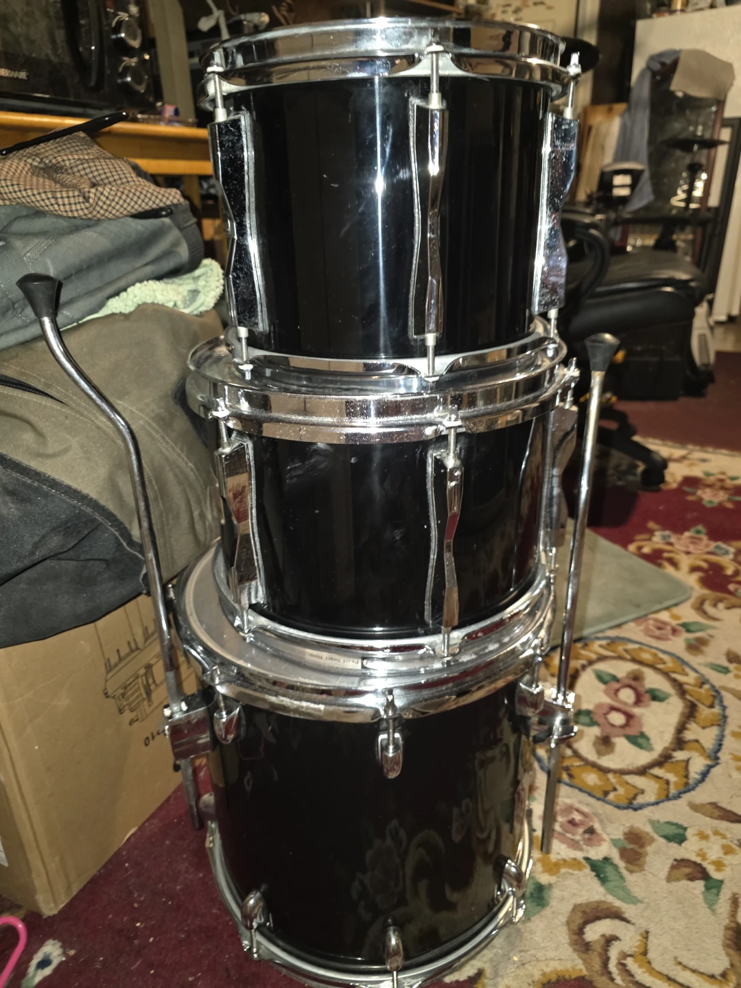 Pearl All Maple Shell Drum Set - photo 2