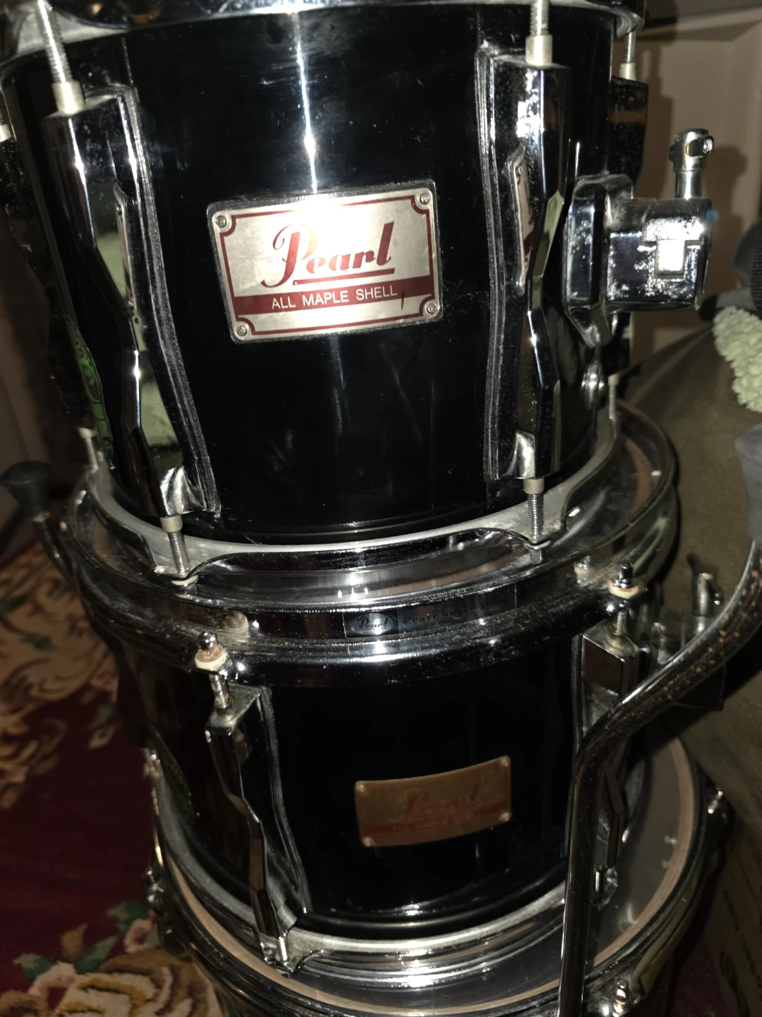 Pearl All Maple Shell Drum Set - photo 3